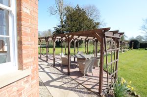 Patio Area & Pergola- click for photo gallery